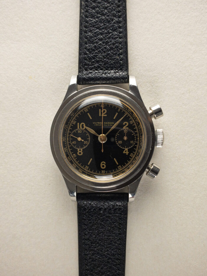 1940s Ulysse Nardin Step Case Chronograph