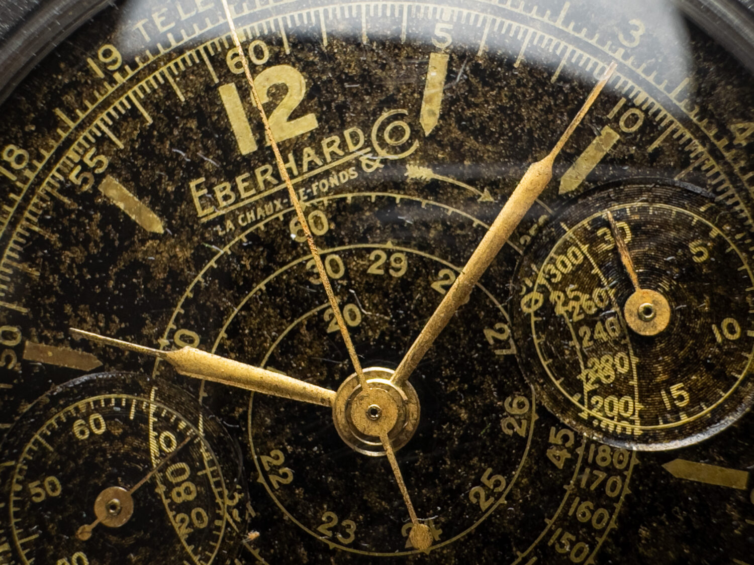 1940s Eberhard Pre-Extra Fort Chronograph - Image 10