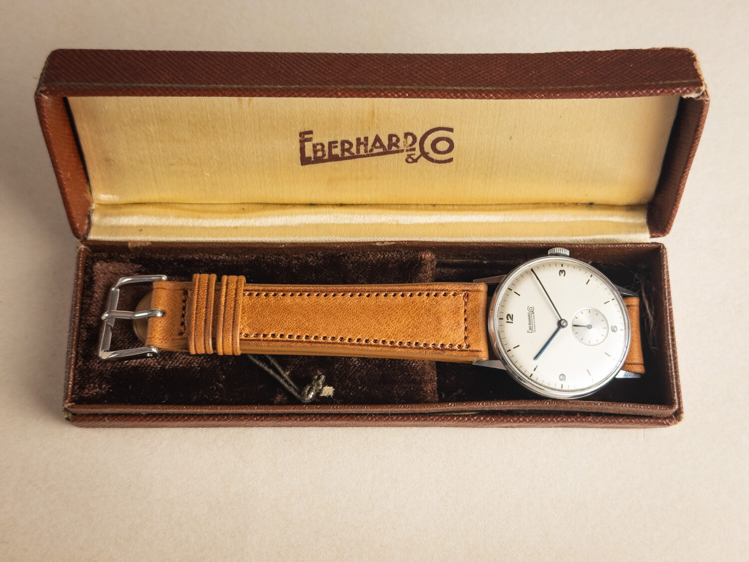 Ca. 1940s Eberhard & Co Calatrava with Box - Image 13