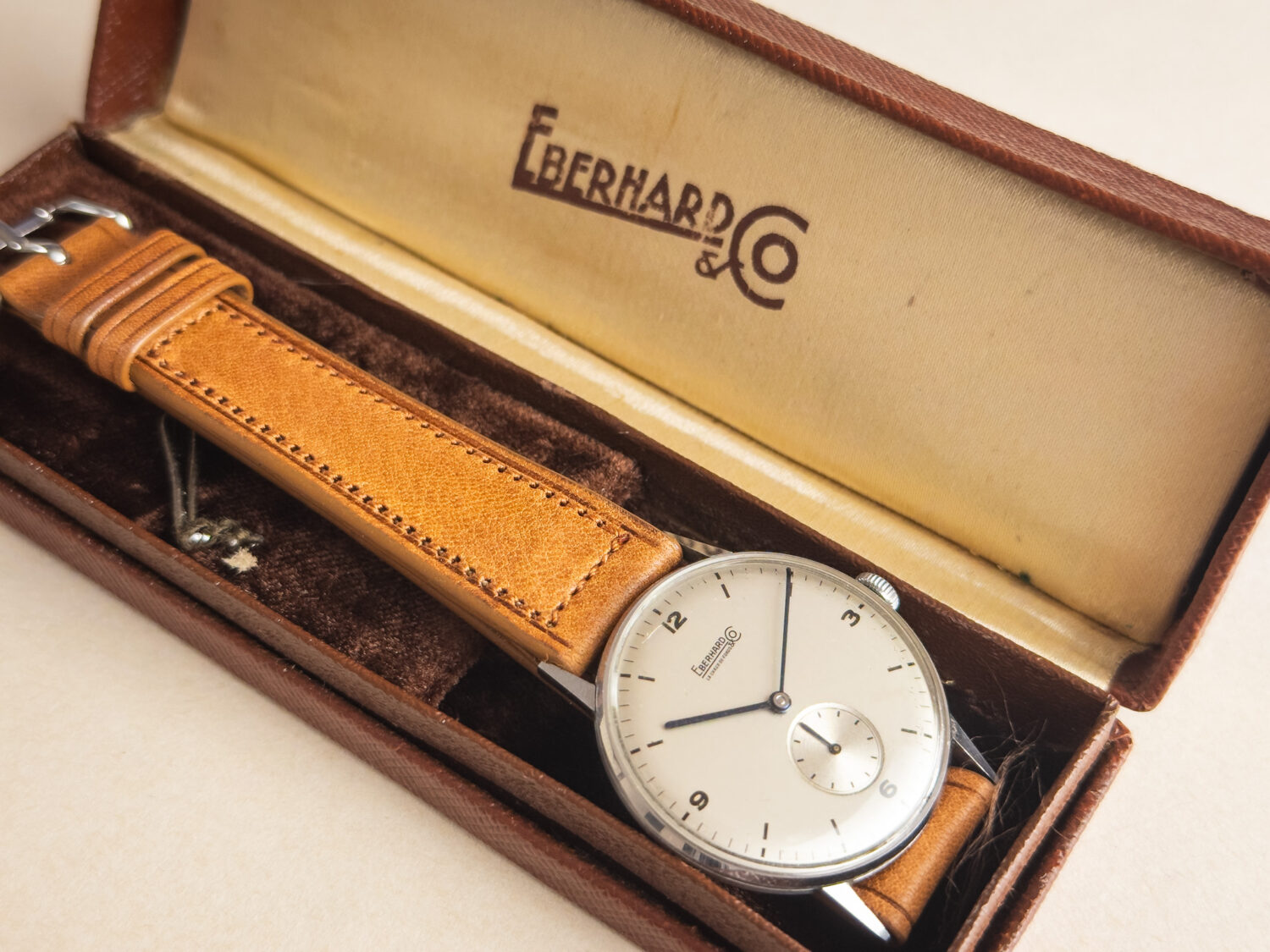 Ca. 1940s Eberhard & Co Calatrava with Box - Image 2